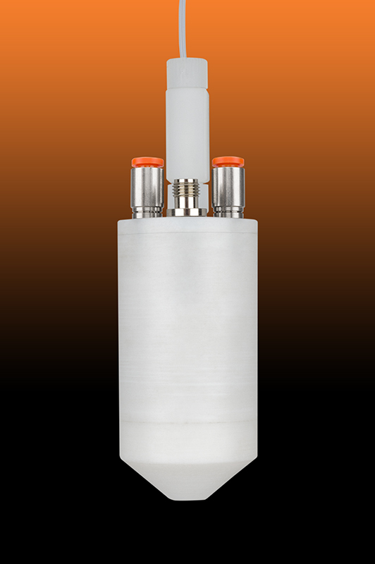 Fluoropolymer Atomizer Nozzle for Fluorene